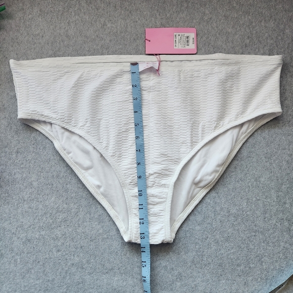 Stoney Clover Lane x Target Women’s White Bikini Bottom NWOT Sz 2X - Picture 5 of 10